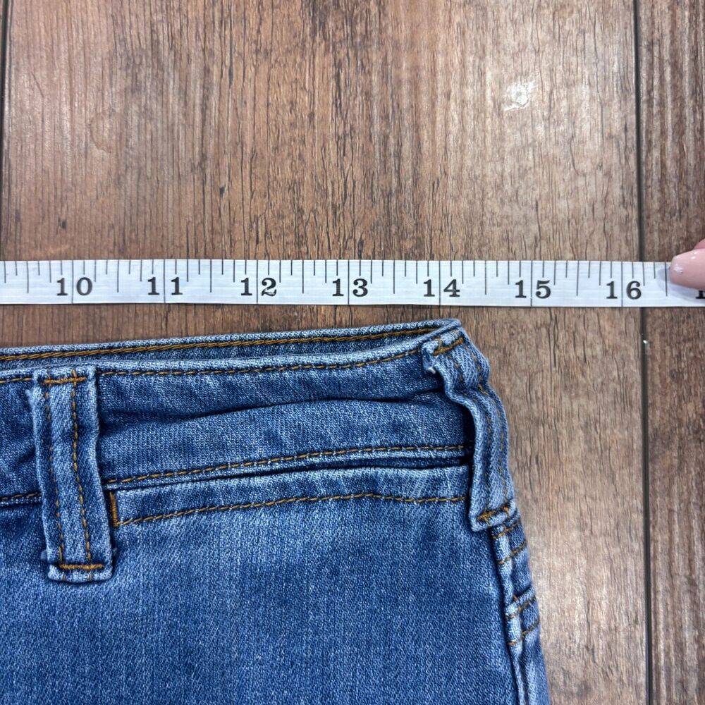 Anthropologie Pilcro High-Rise Wide-Leg Soft Trouser Jeans Size 27 Boho Festival - Picture 7 of 10
